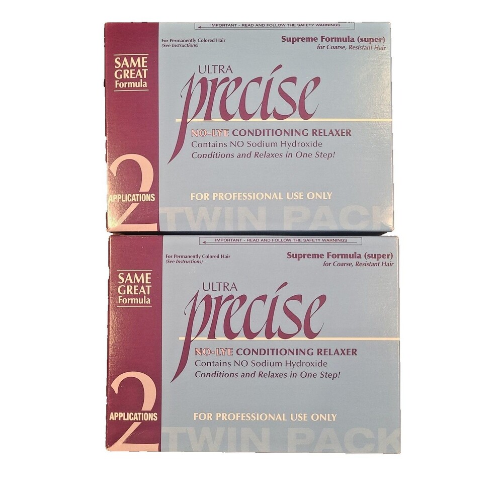 2 SoftSheen Carson Ultra Precise No Lye Conditioning Hair Relaxer Supreme